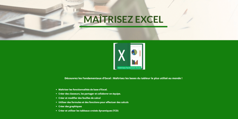 Maîtrisez Excel